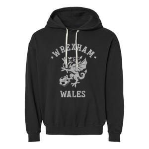 The Red Dragons Wrexham Fc Football Club Wrexham Garment-Dyed Fleece Hoodie