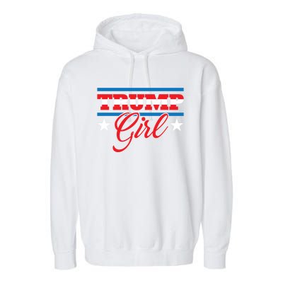 Trump Reelect Donald Trump 2020 45 Pro Trump Gift Garment-Dyed Fleece Hoodie