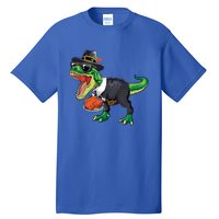 T Rex Dinosaurs With Turkey And Funny Thanksgiving Costume Gift Tall T-Shirt