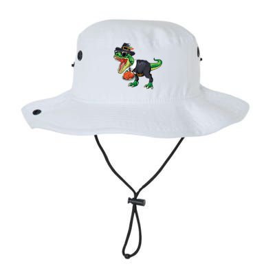 T Rex Dinosaurs With Turkey And Funny Thanksgiving Costume Gift Legacy Cool Fit Booney Bucket Hat