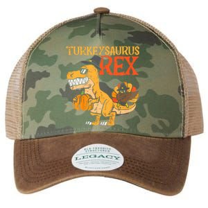 Turkeysaurus Rex Dab Turkey Dino Thanksgiving Legacy Tie Dye Trucker Hat