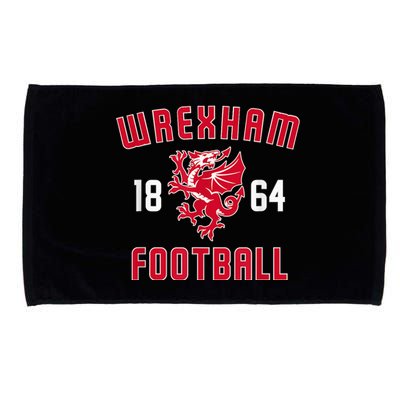 The Red Dragons Wrexham Fc Football Club Wrexham Microfiber Hand Towel