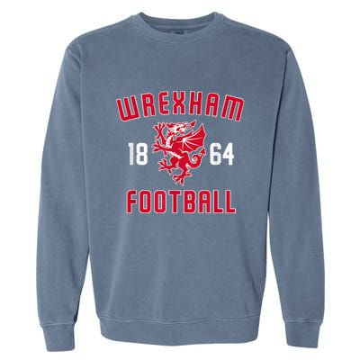 The Red Dragons Wrexham Fc Football Club Wrexham Garment-Dyed Sweatshirt