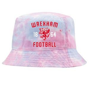 The Red Dragons Wrexham Fc Football Club Wrexham Tie-Dyed Bucket Hat