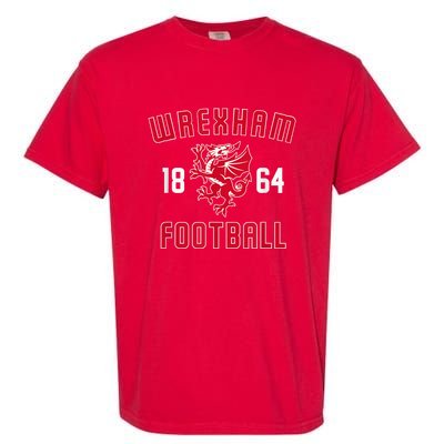 The Red Dragons Wrexham Fc Football Club Wrexham Garment-Dyed Heavyweight T-Shirt