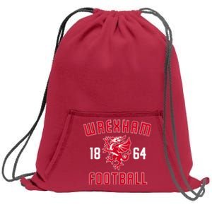 The Red Dragons Wrexham Fc Football Club Wrexham Sweatshirt Cinch Pack Bag