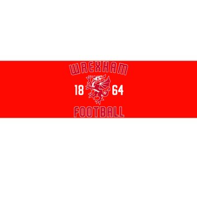 The Red Dragons Wrexham Fc Football Club Wrexham Bumper Sticker