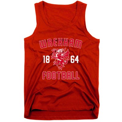 The Red Dragons Wrexham Fc Football Club Wrexham Tank Top