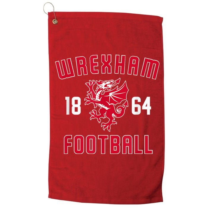 The Red Dragons Wrexham Fc Football Club Wrexham Platinum Collection Golf Towel