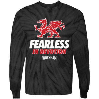 The Red Dragons Wrexham Fc Football Club Wrexham Tie-Dye Long Sleeve Shirt