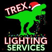 T Rex Dinosaur Christmas Lighting Tree Rex Gift Wool Snapback Cap