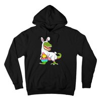 T Rex Easter Bunny Funny Dinosaur Basket Stuffers Hoodie