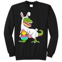 T Rex Easter Bunny Funny Dinosaur Basket Stuffers Sweatshirt