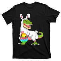 T Rex Easter Bunny Funny Dinosaur Basket Stuffers T-Shirt