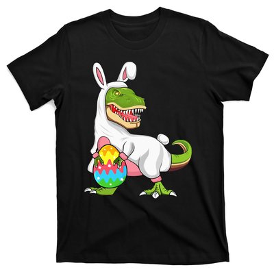 T Rex Easter Bunny Funny Dinosaur Basket Stuffers T-Shirt