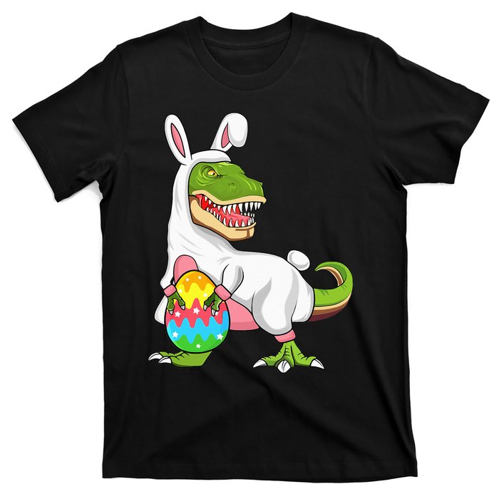 T Rex Easter Bunny Funny Dinosaur Basket Stuffers T-Shirt