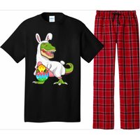 T Rex Easter Bunny Funny Dinosaur Basket Stuffers Pajama Set