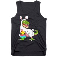 T Rex Easter Bunny Funny Dinosaur Basket Stuffers Tank Top