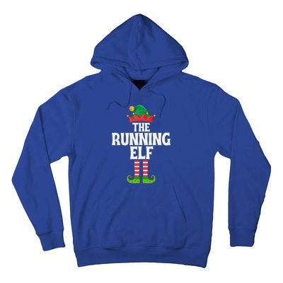 The Running Elf Funny Matching Family Group Christmas Gift Hoodie