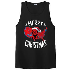 Trump Red Election Map Merry Christmas Trump Winner 2024 PosiCharge Competitor Tank