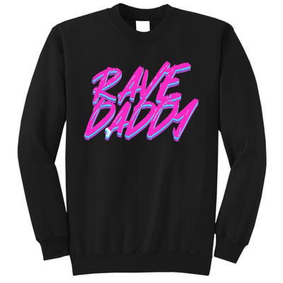 Techno Rave Edm Rave Daddy Sweatshirt