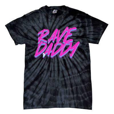 Techno Rave Edm Rave Daddy Tie-Dye T-Shirt