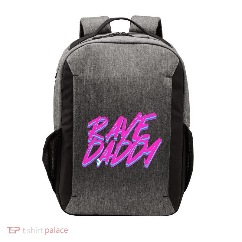 Techno Rave Edm Rave Daddy Vector Backpack