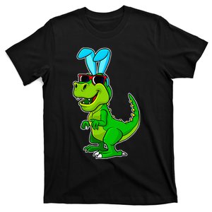 T Rex Easter Bunny Funny Dinosaur Basket Stuffers T-Shirt