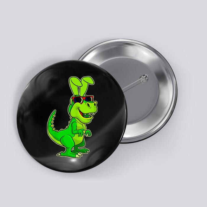 T Rex Easter Bunny Dinosaur Basket Stuffers Button