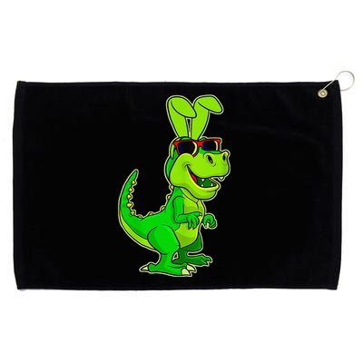 T Rex Easter Bunny Dinosaur Basket Stuffers Grommeted Golf Towel