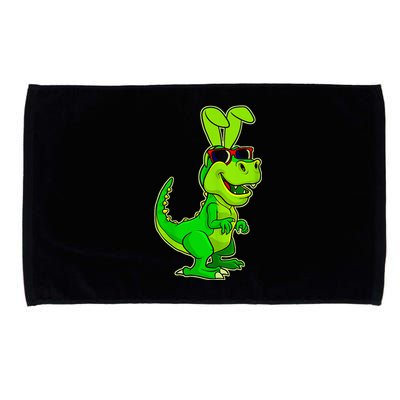 T Rex Easter Bunny Dinosaur Basket Stuffers Microfiber Hand Towel