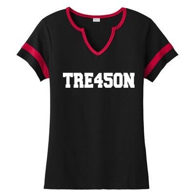 Tre45on Ladies Halftime Notch Neck Tee