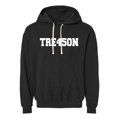 Tre45on Garment-Dyed Fleece Hoodie