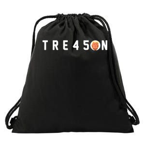 Tre45on Anti Trump Drawstring Bag