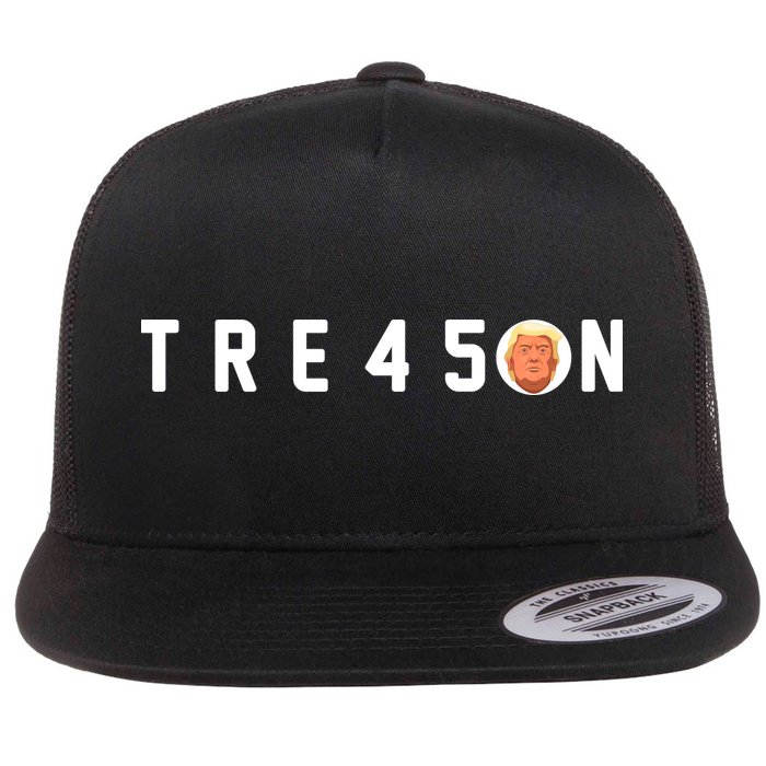 Tre45on Anti Trump Flatbill Hat