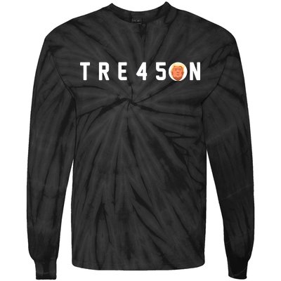 Tre45on Anti Trump Tie-Dye Long Sleeve Shirt