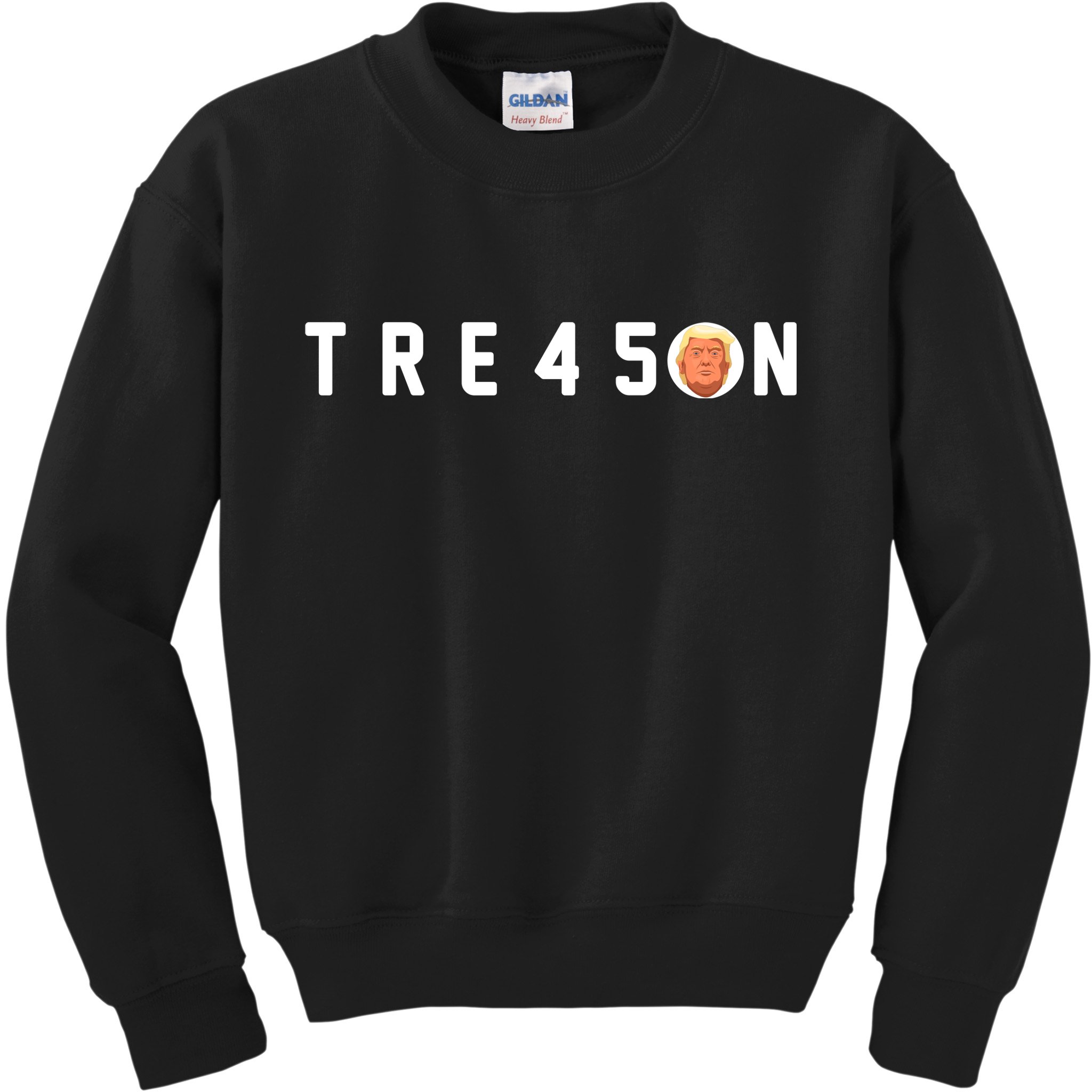 Tre45on Anti Trump Kids Sweatshirt