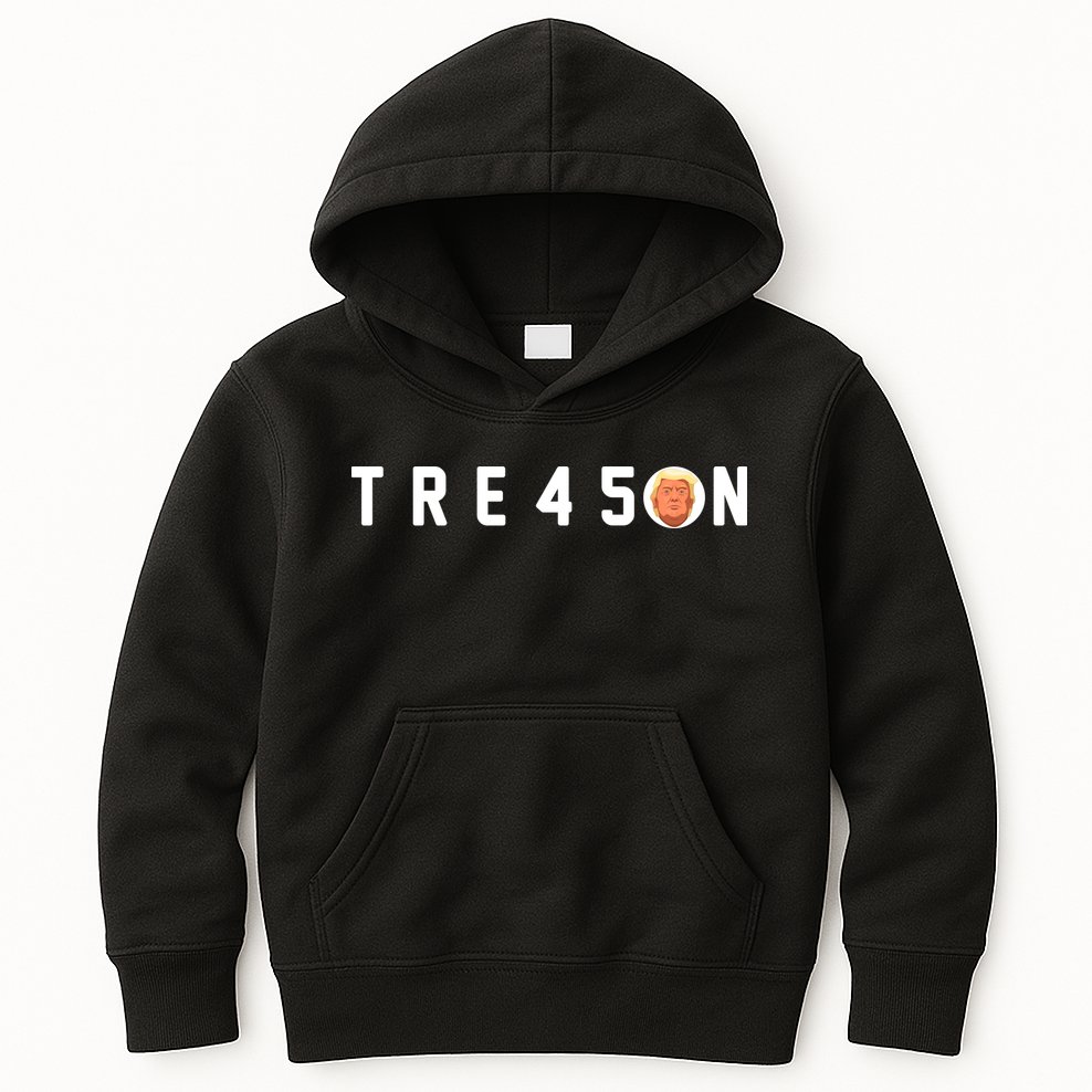 Tre45on Anti Trump Kids Hoodie