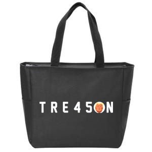 Tre45on Anti Trump Zip Tote Bag