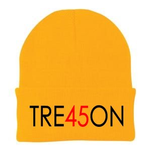 Tre45on Anti Trump Treason Knit Cap Winter Beanie