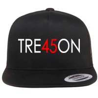 Tre45on Anti Trump Treason Flatbill Hat