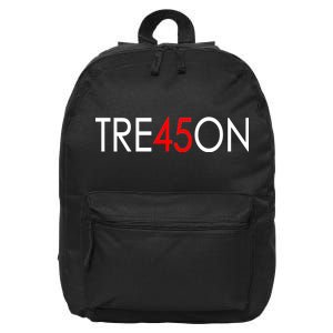 Tre45on Anti Trump Treason 16 in Basic Backpack