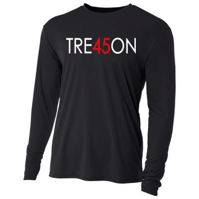 Tre45on Anti Trump Treason Cooling Performance Long Sleeve Crew