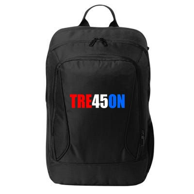 Tre45on Treason Anti Trump City Backpack