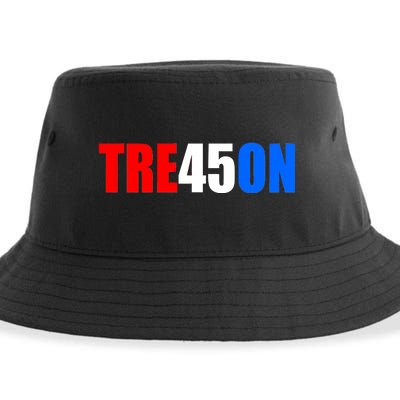 Tre45on Treason Anti Trump Sustainable Bucket Hat