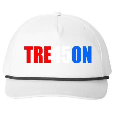 Tre45on Treason Anti Trump Snapback Five-Panel Rope Hat