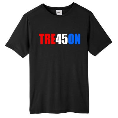 Tre45on Treason Anti Trump Tall Fusion ChromaSoft Performance T-Shirt