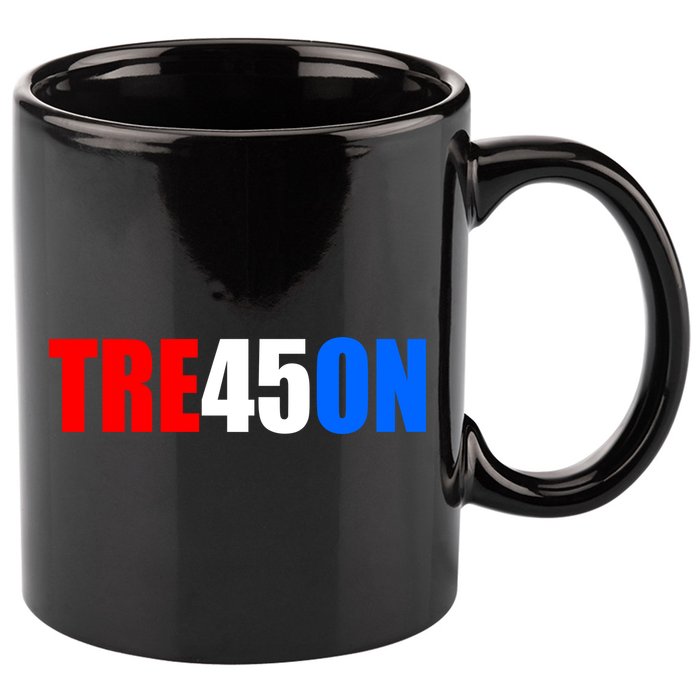 Tre45on Treason Anti Trump 11oz C Handle Ceramic Mug