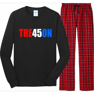 Tre45on Treason Anti Trump Long Sleeve Pajama Set