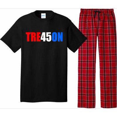 Tre45on Treason Anti Trump Pajama Set